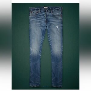 AE77 Slim Men's Blue Denim Jeans